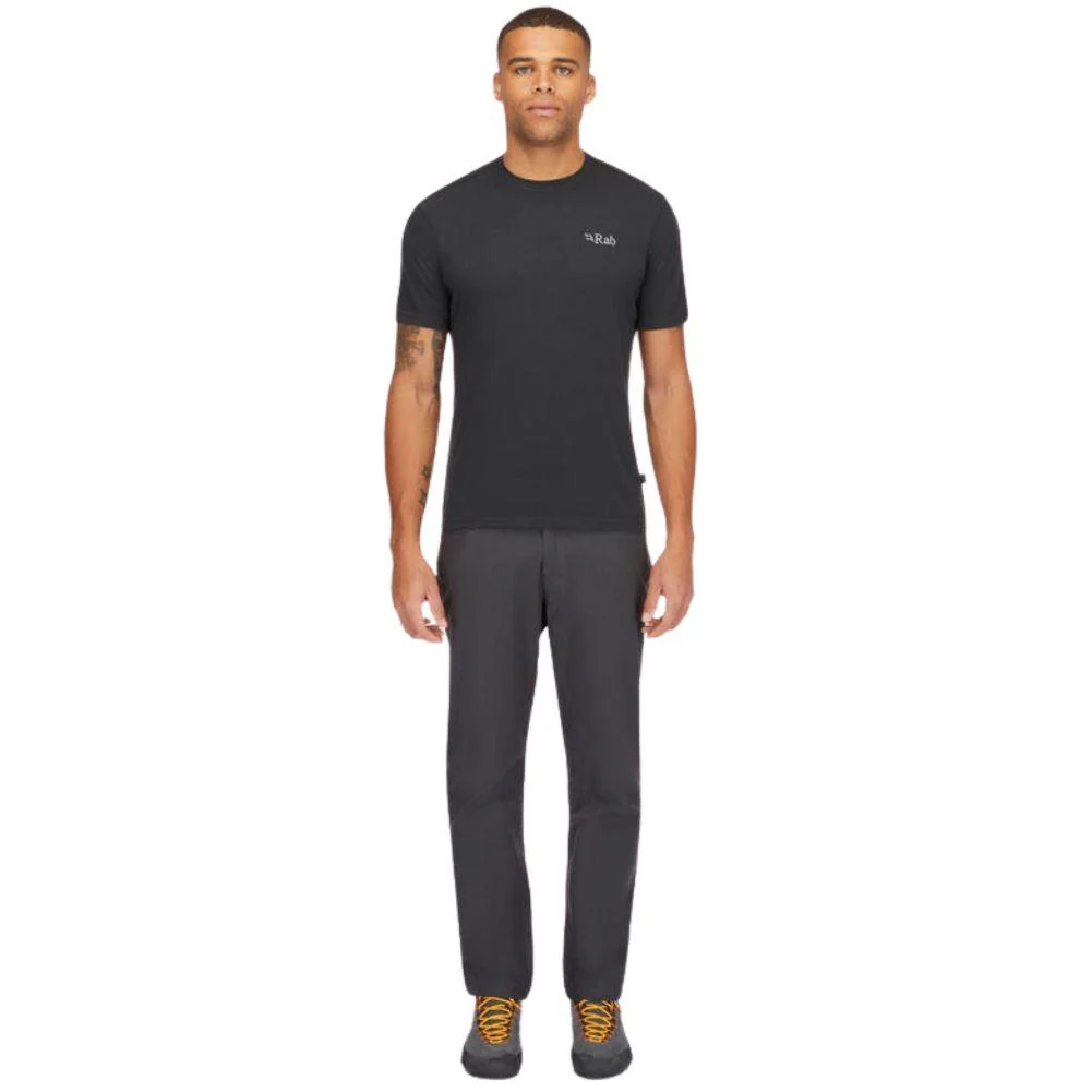 Rab Men's Crimp Elevation Tee (Beluga) - Image 6