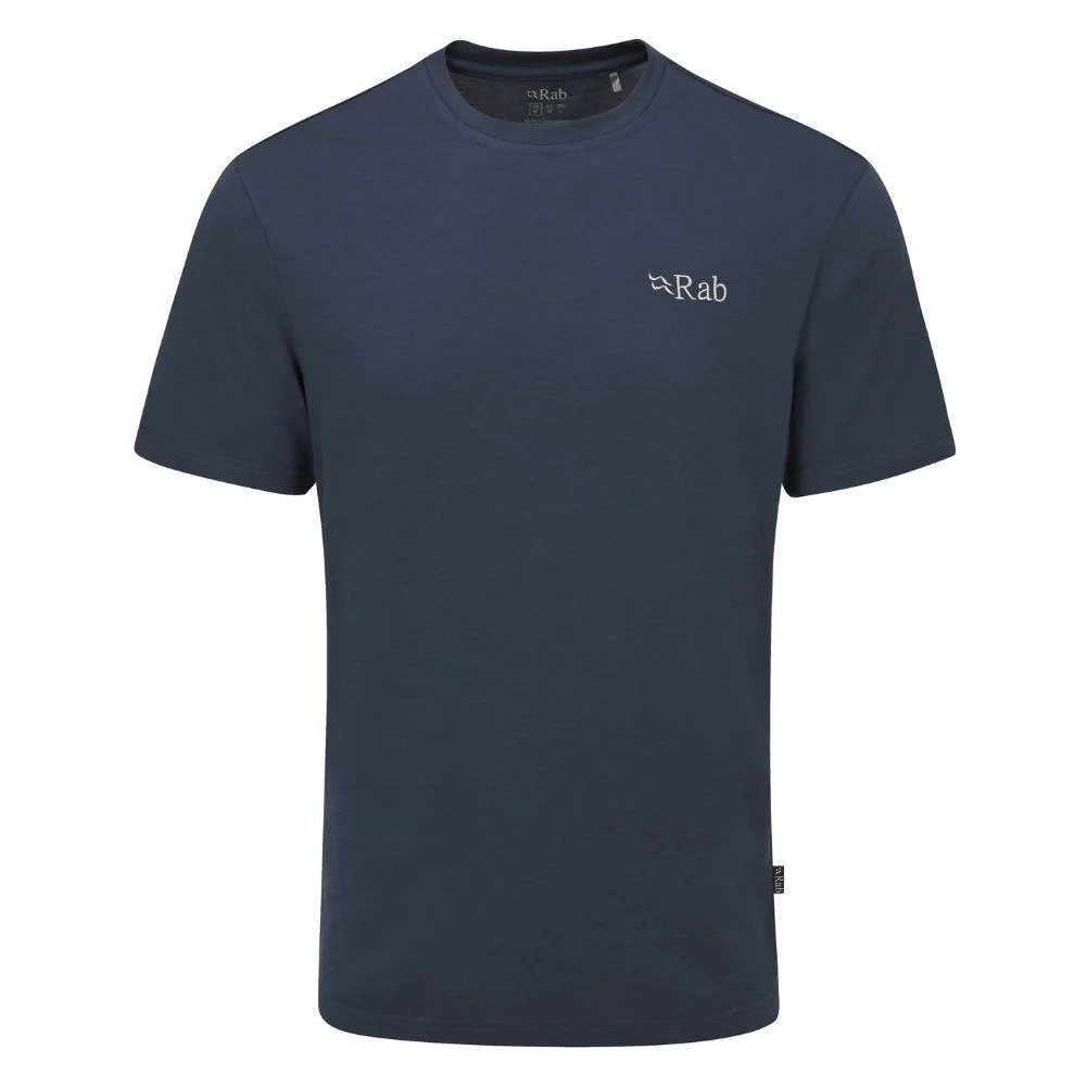 Rab Men's Crimp Elevation Tee (Tempest Blue)