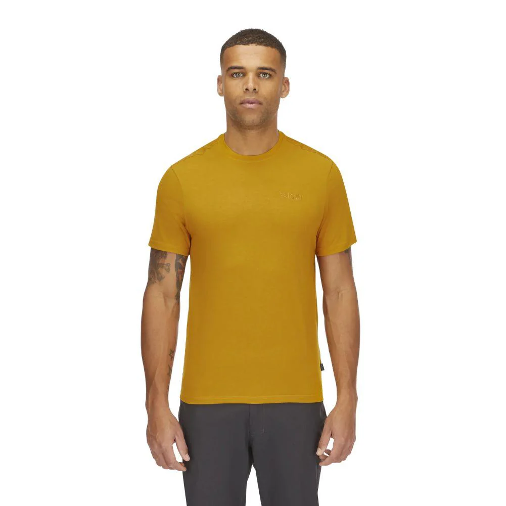 Rab Men's Crimp Logo Tee (Sahara) - Image 3