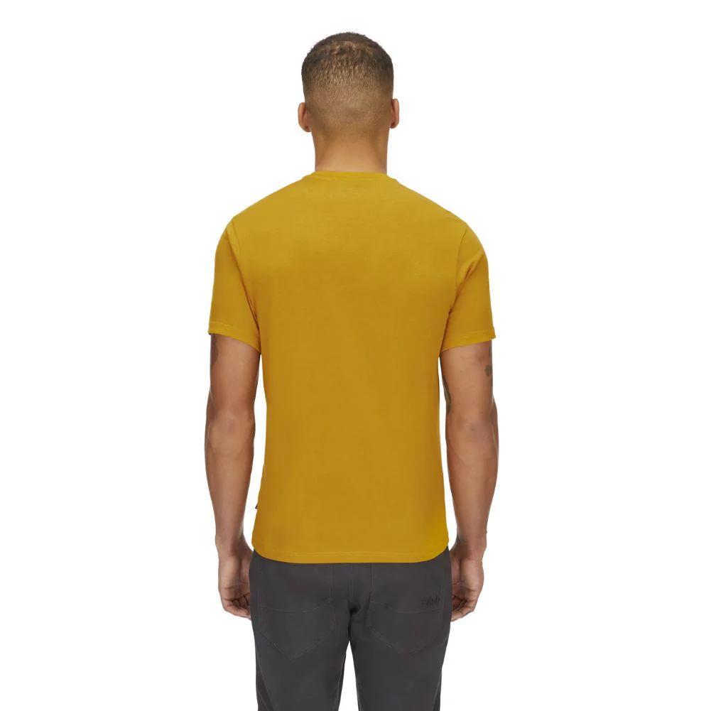 Rab Men's Crimp Logo Tee (Sahara) - Image 5