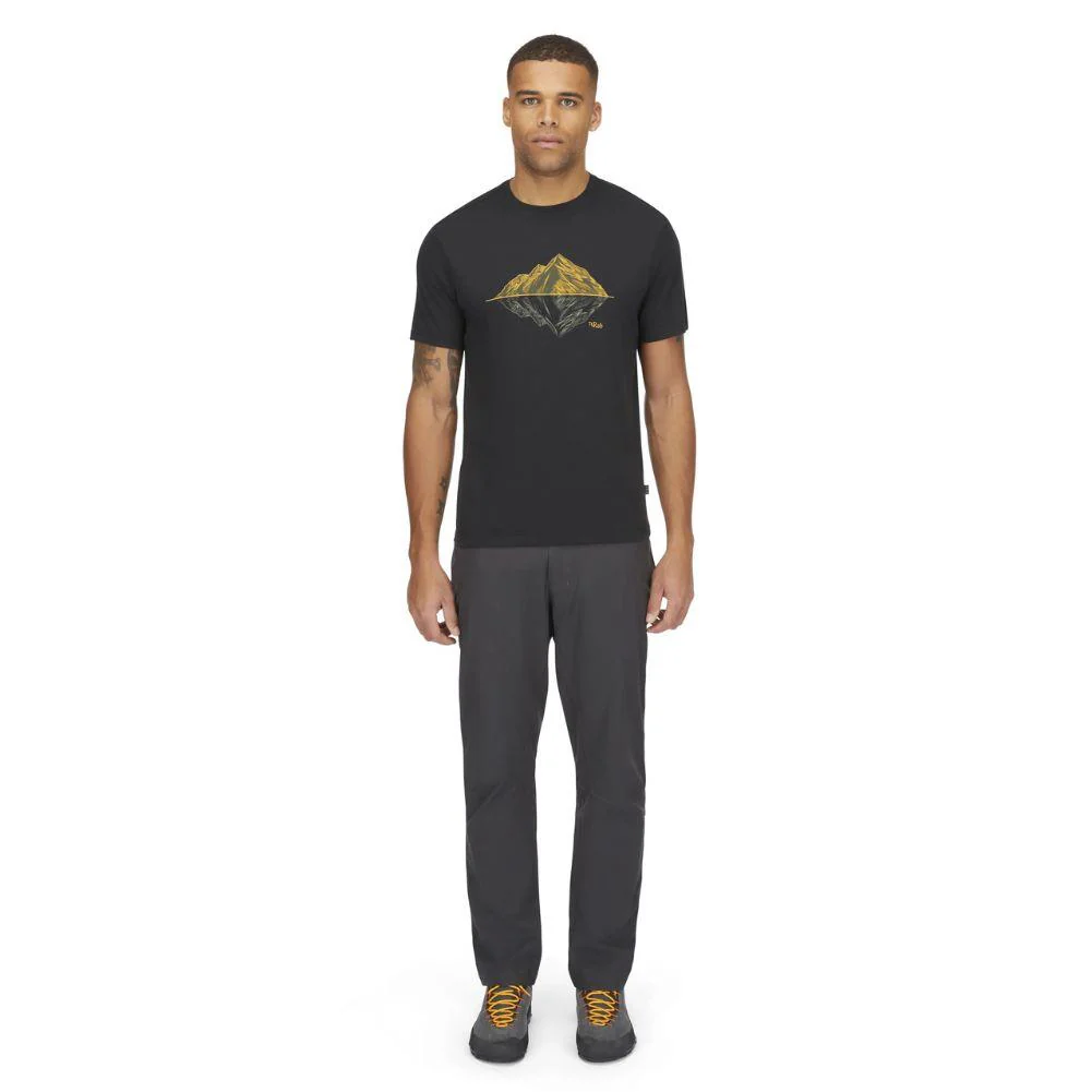 Rab Men's Crimp Reflection Tee (Beluga) - Image 6