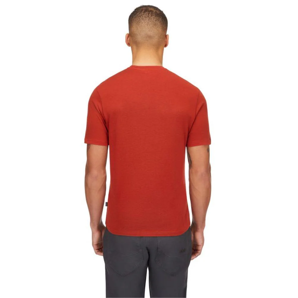Rab Men's Crimp Reflection Tee (Tuscan Red) - Image 4