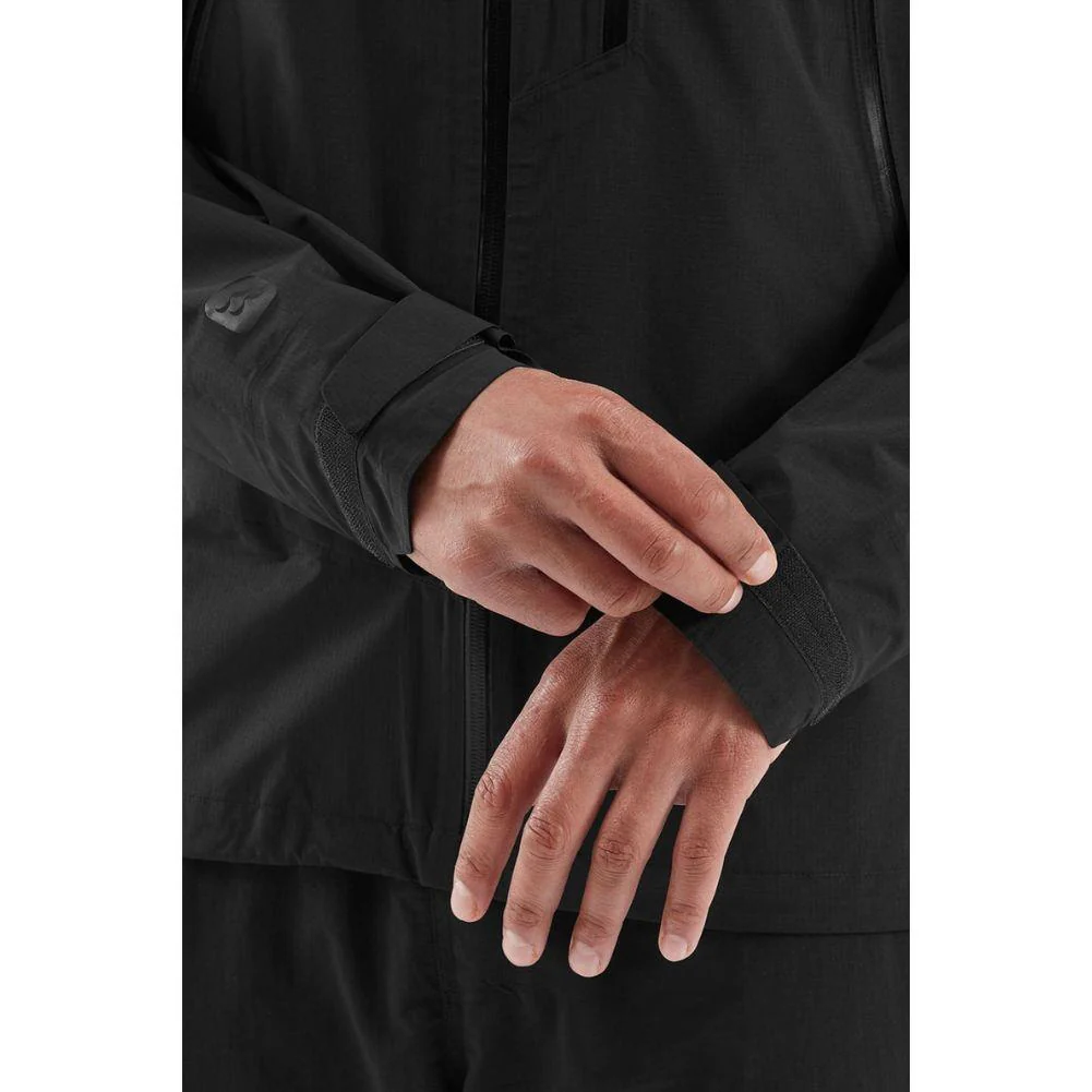 Rab Men's Downpour Mountain Waterproof Jacket (Black) - Image 7