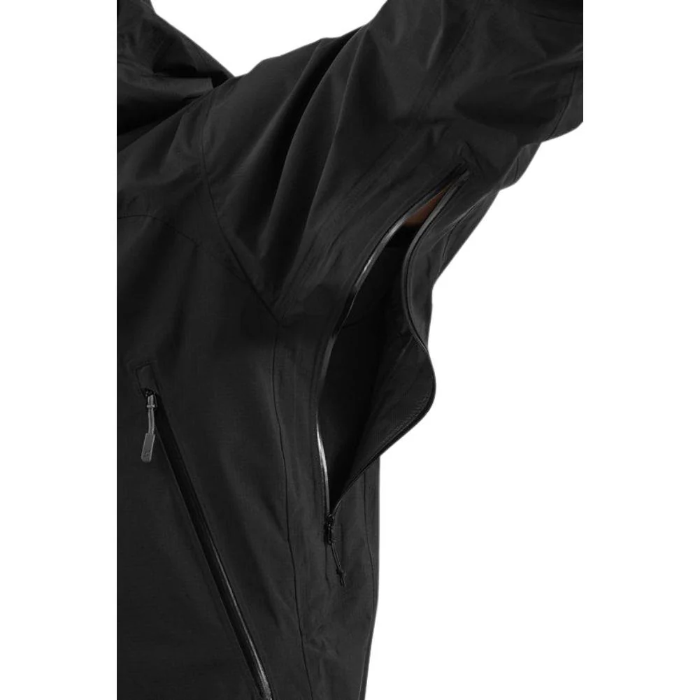 Rab Men's Downpour Mountain Waterproof Jacket (Black) - Image 9