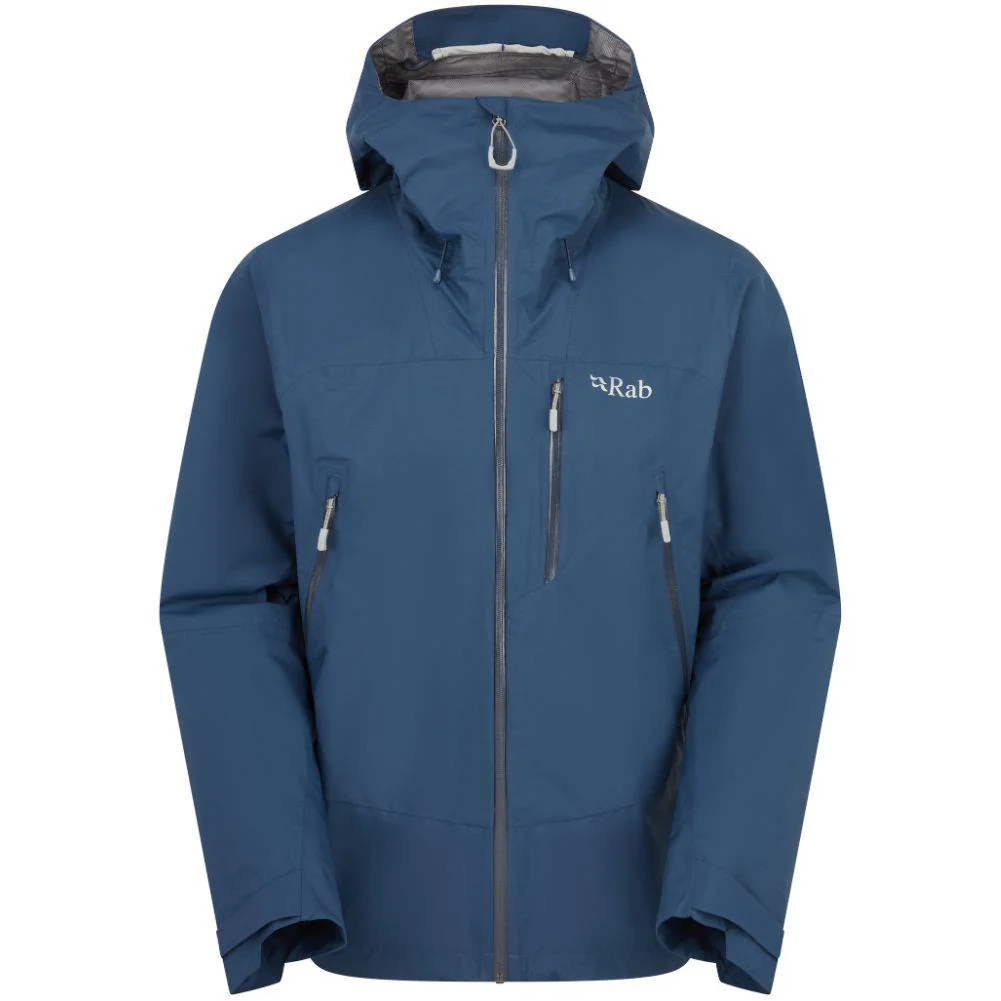 Rab Men's Downpour Mountain Waterproof Jacket (Tempest Blue)