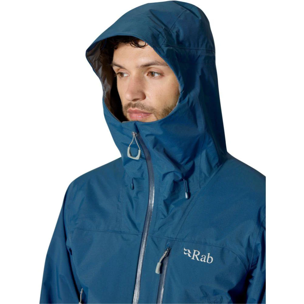 Rab Men's Downpour Mountain Waterproof Jacket (Tempest Blue) - Image 12