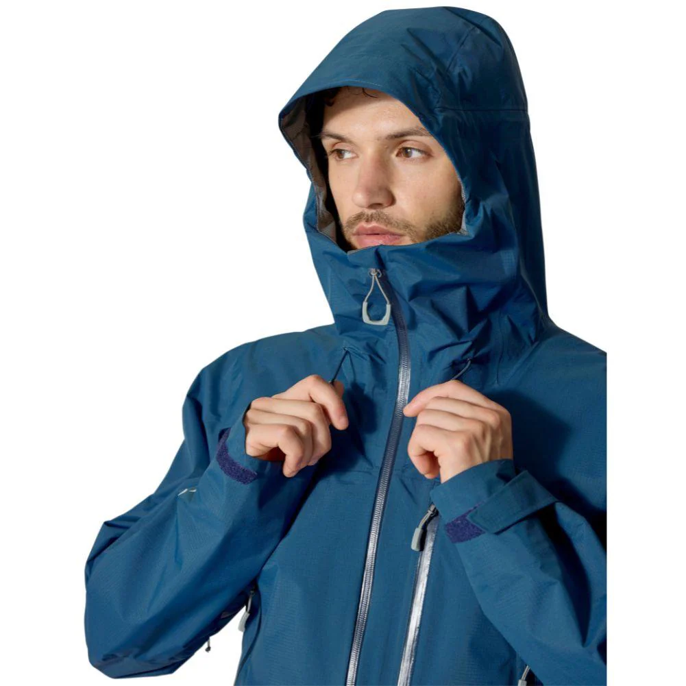 Rab Men's Downpour Mountain Waterproof Jacket (Tempest Blue) - Image 13