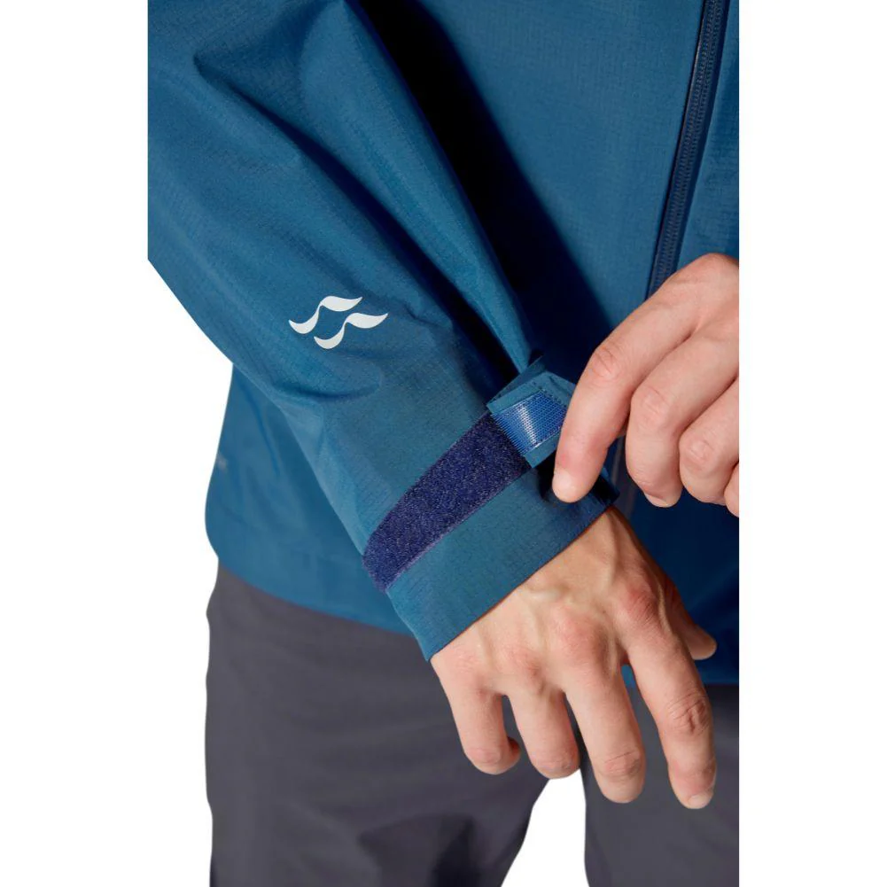 Rab Men's Downpour Mountain Waterproof Jacket (Tempest Blue) - Image 8