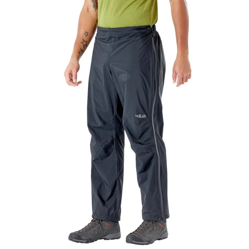 Rab Men's Downpour Plus 2.0 Waterproof Pants - Long (Black)