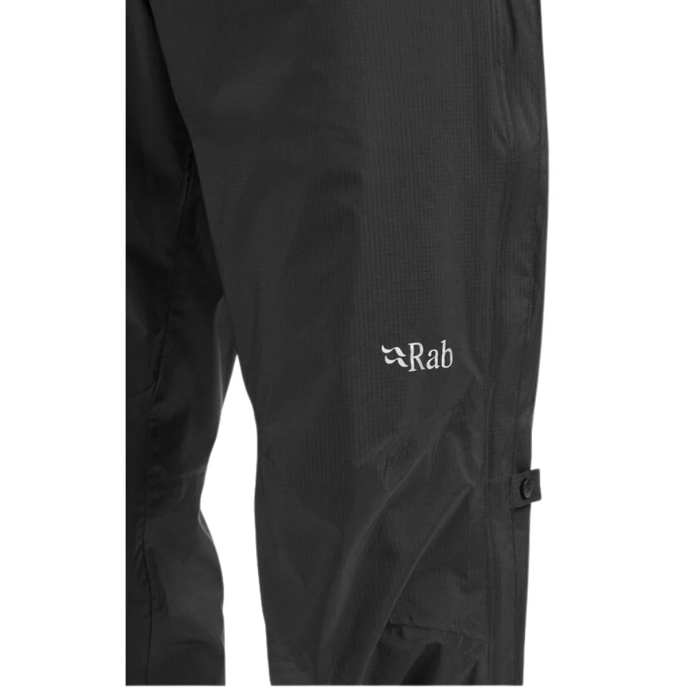 Rab Men's Downpour Plus 2.0 Waterproof Pants - Regular (Black) - Image 5