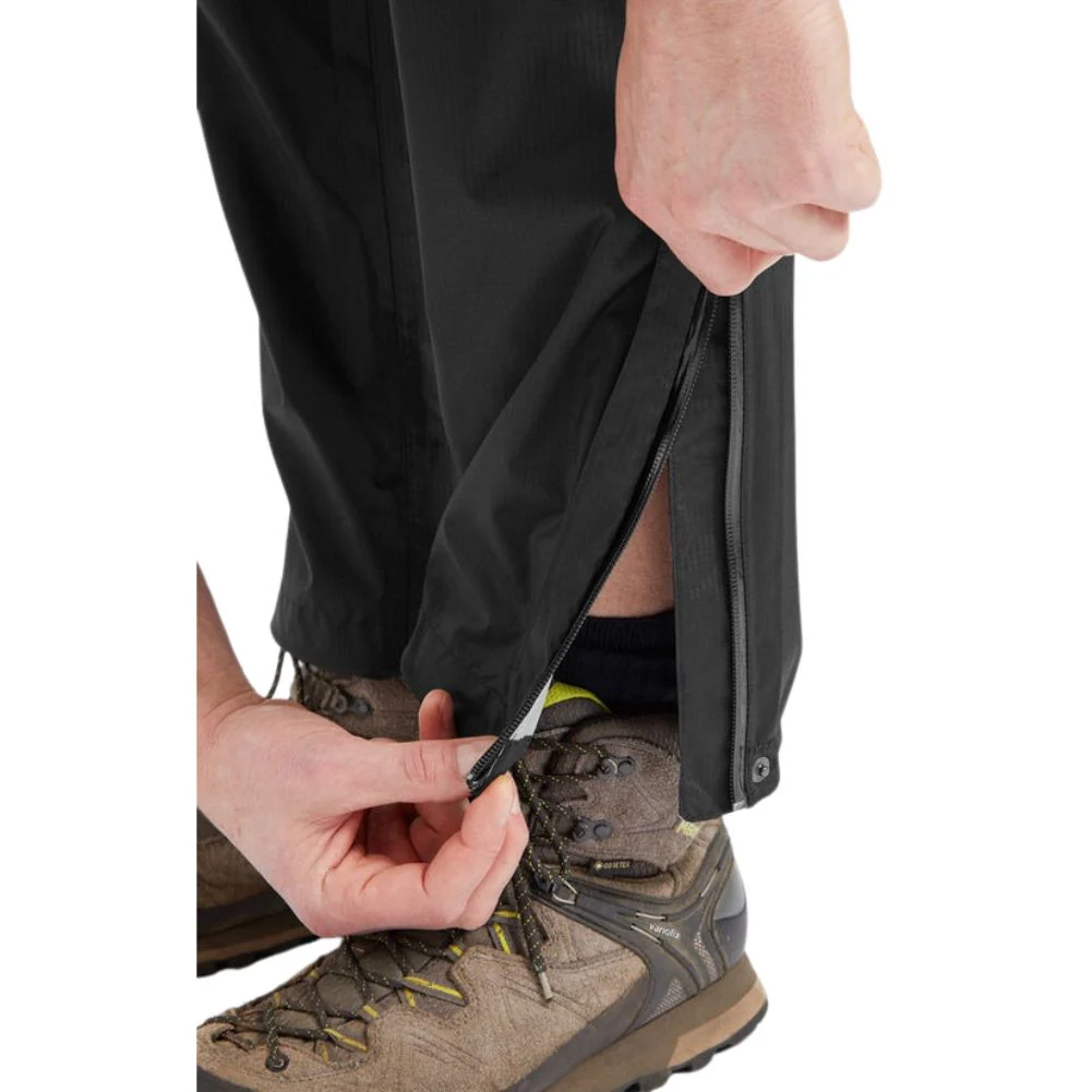 Rab Men's Downpour Plus 2.0 Waterproof Pants - Regular (Black) - Image 7