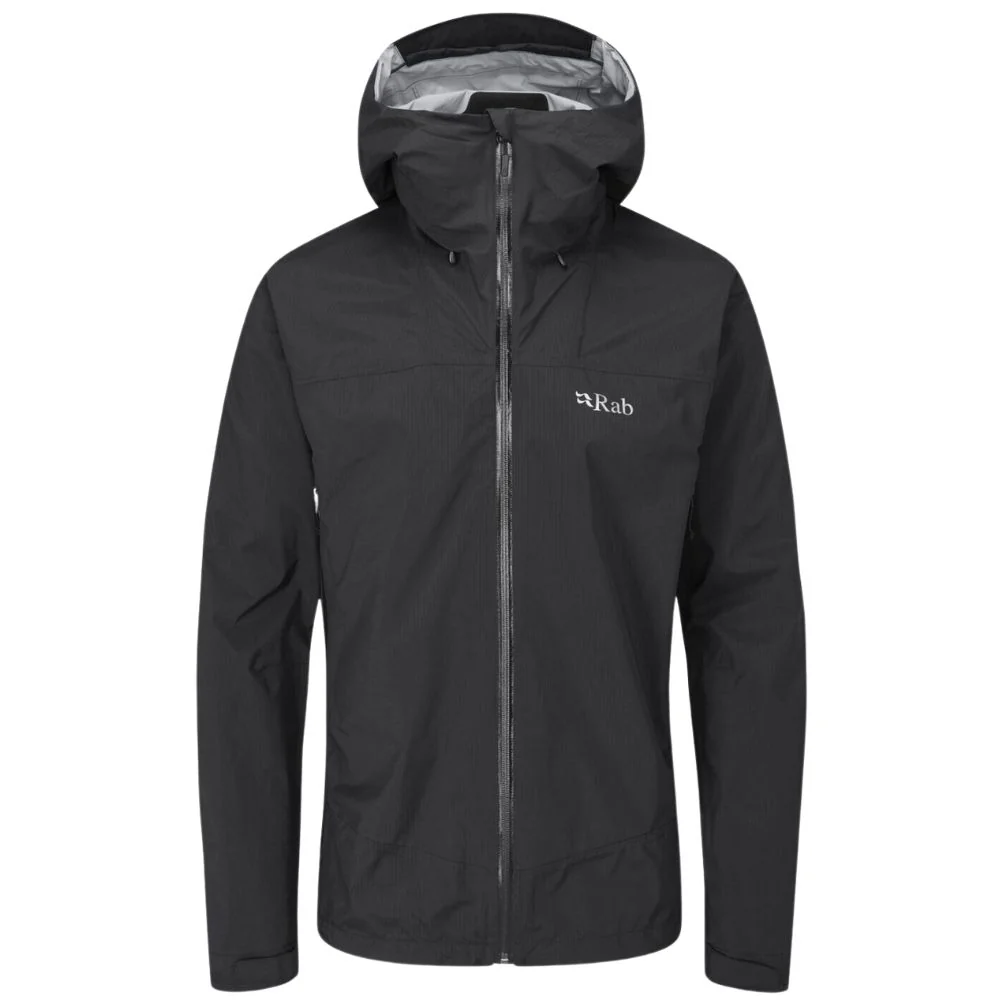 Rab Men's Downpour Plus 2.0 Waterproof Jacket (Black)