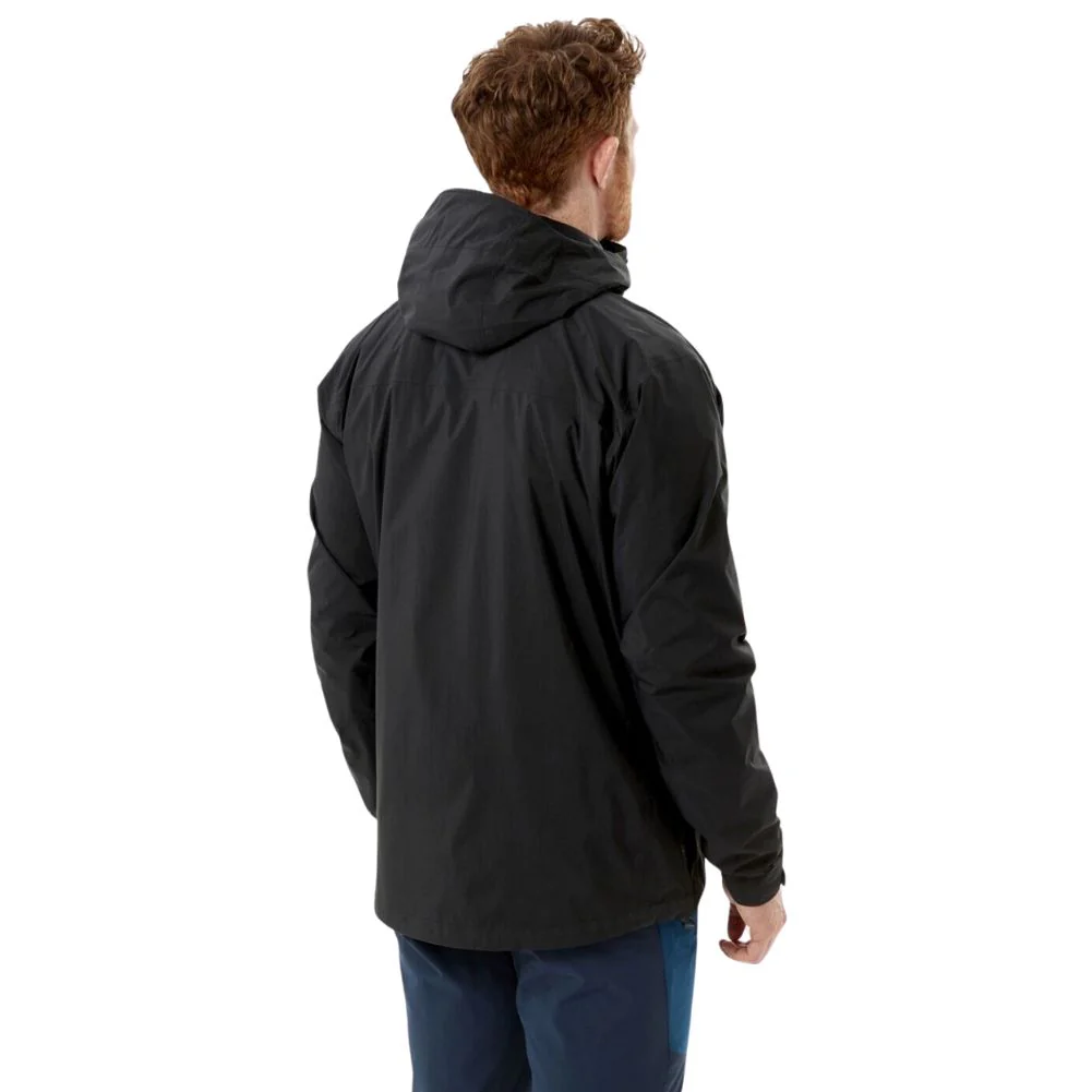 Rab Men's Downpour Plus 2.0 Waterproof Jacket (Black) - Image 4