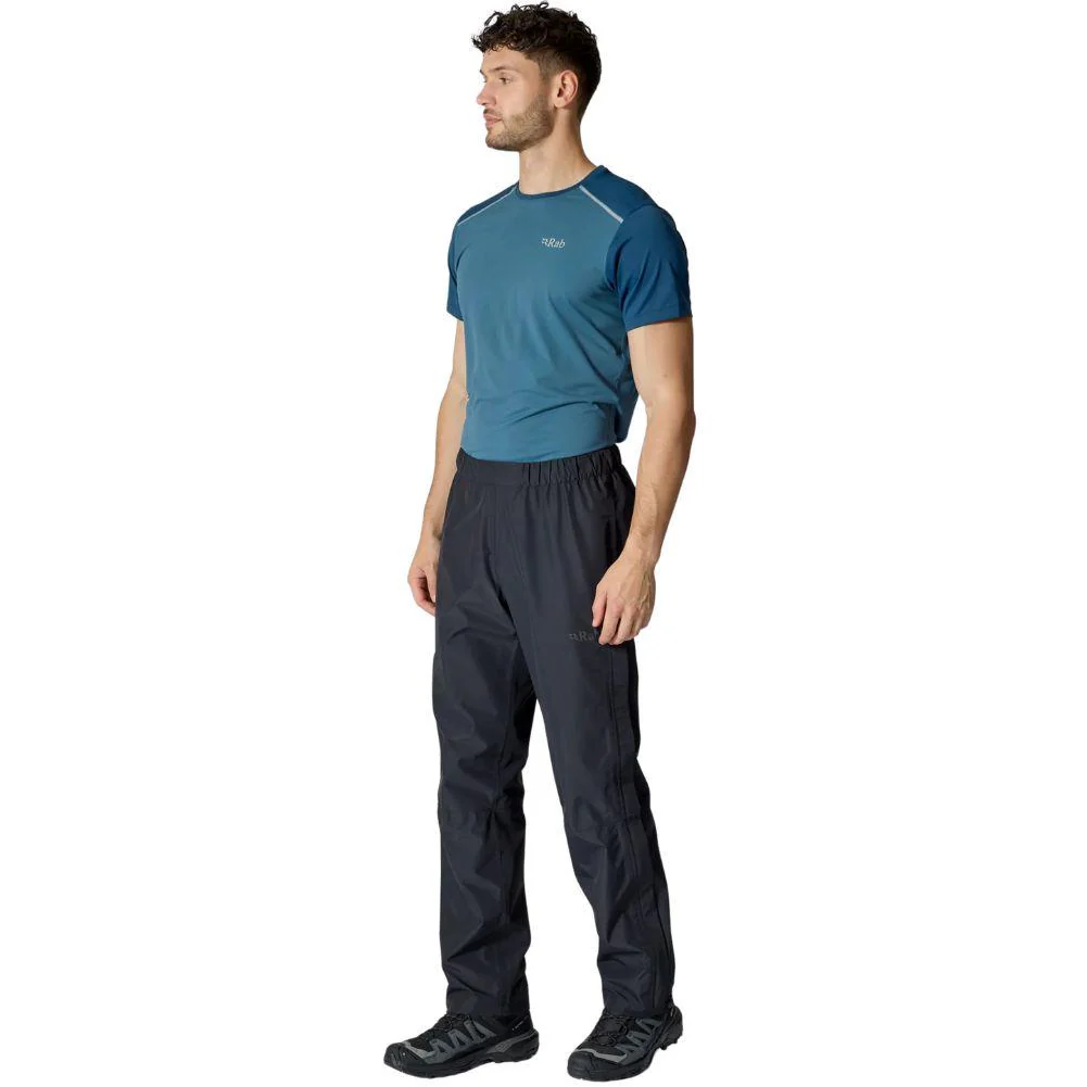 Rab Men's Downpour Waterproof Pants - Long (Black) - Image 5