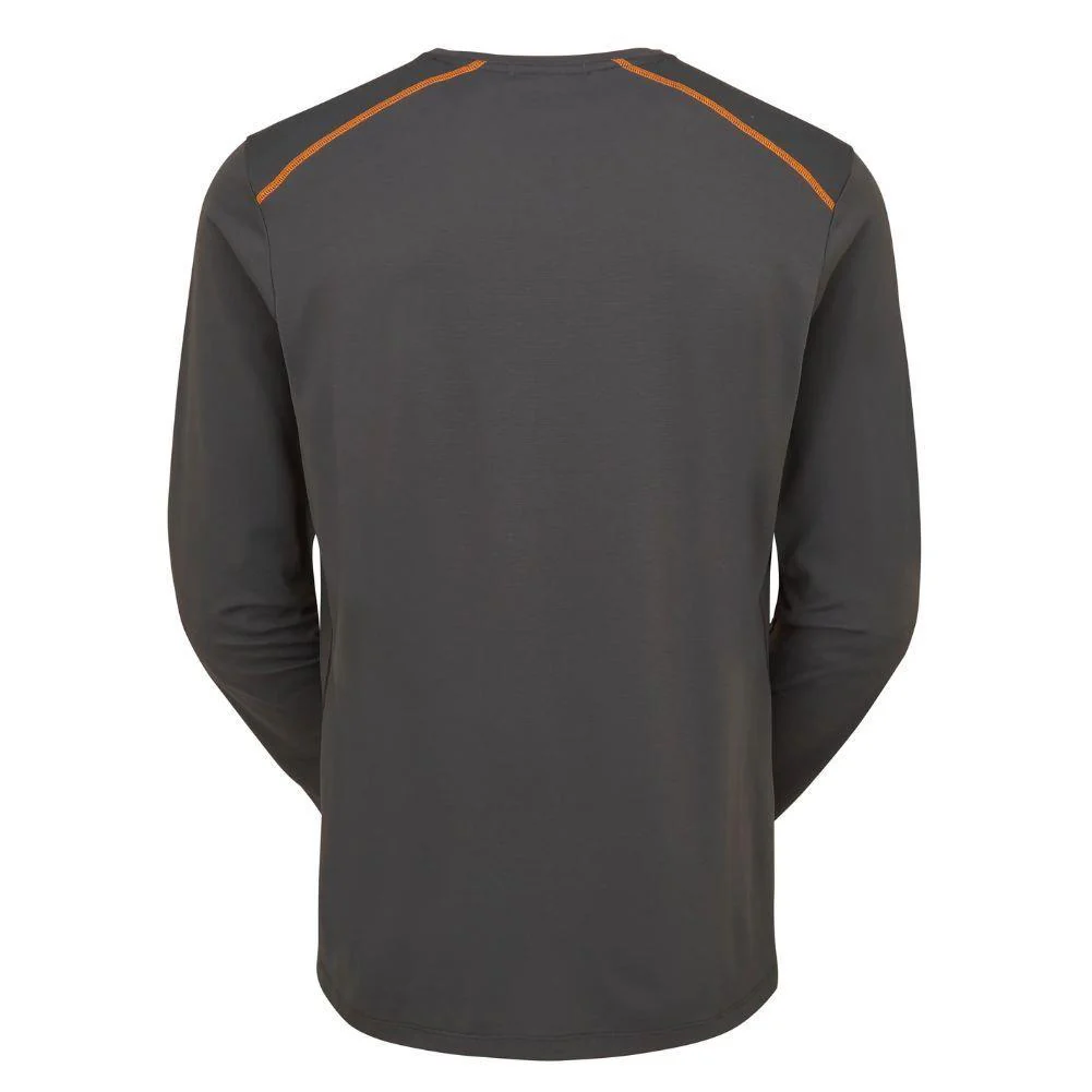 Rab Men's Force Long Sleeve T-Shirt (Graphene) - Image 2