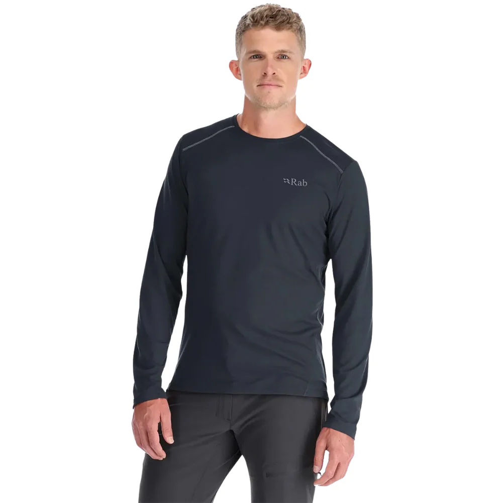 Rab Men's Force LS Tee (Beluga) - Image 2