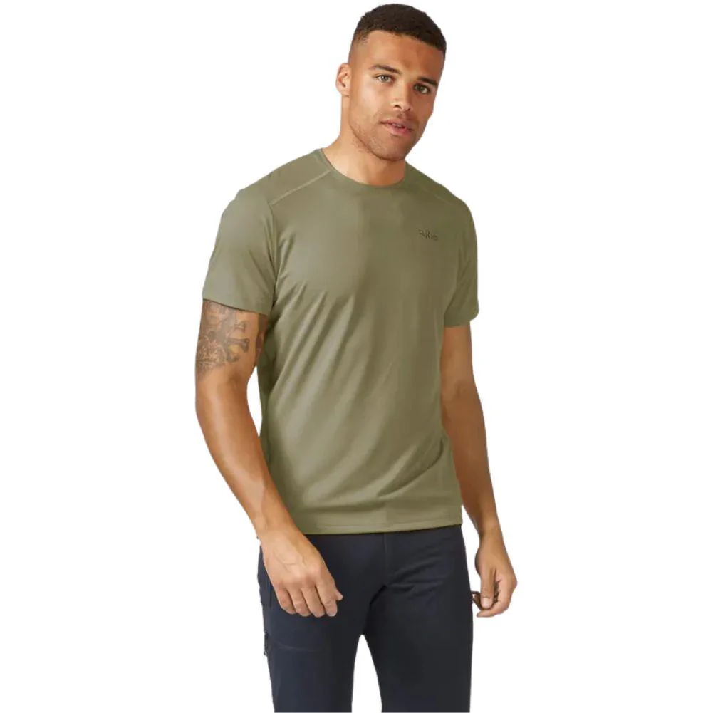 Rab Men's Force Tee (Light Khaki) - Image 2