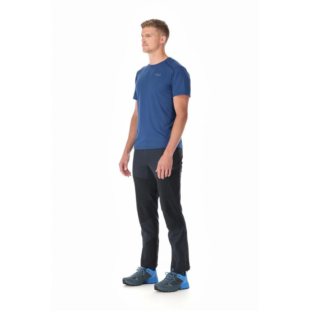 Rab Men's Force Tee SS Baselayer Top (Nightfall Blue) - Image 4