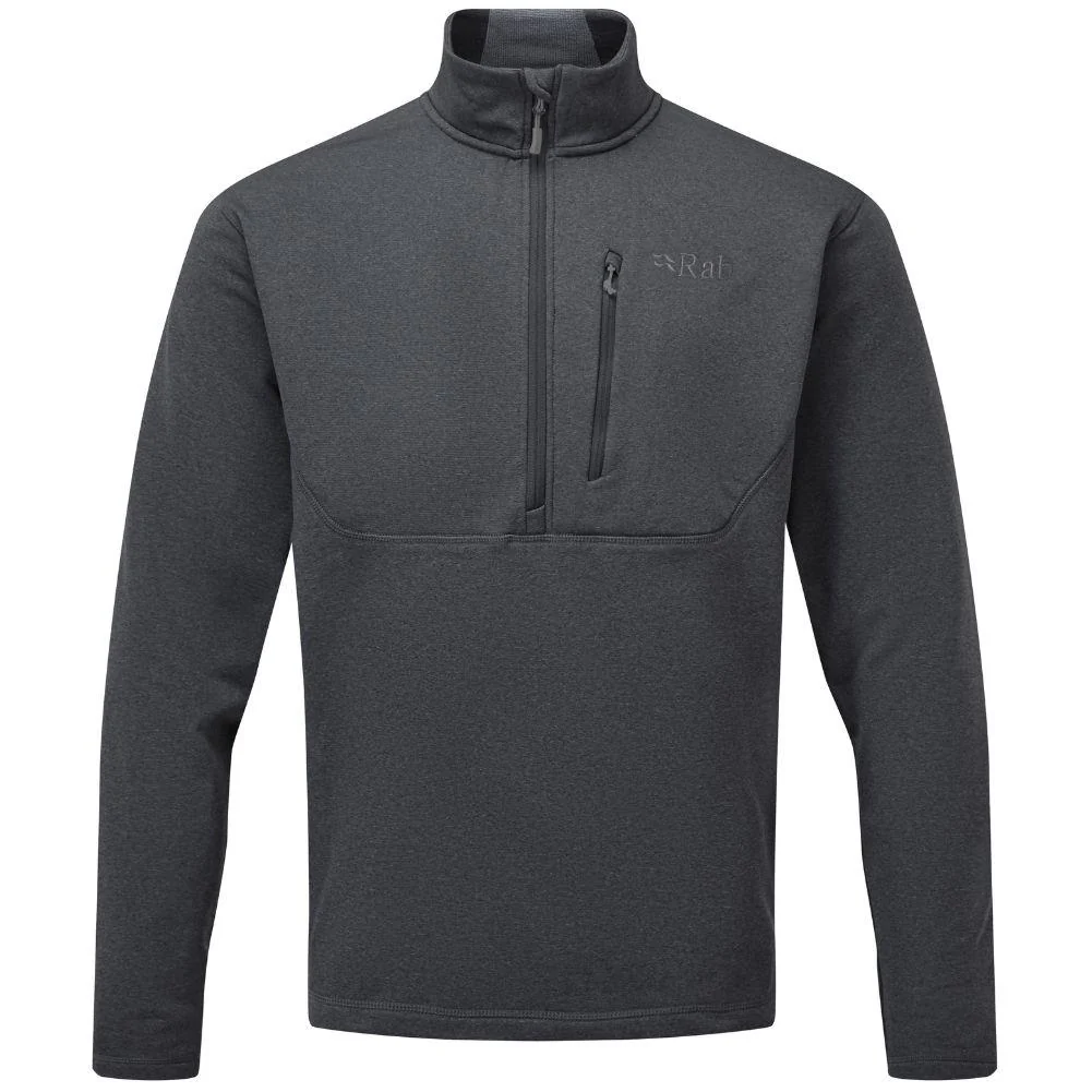 Rab Mens Geon Pull-On (Black/Steel Marl)