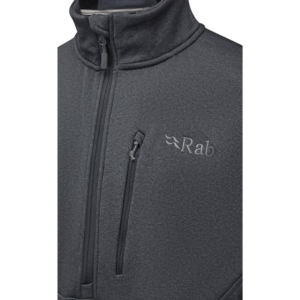 Rab Mens Geon Pull-On (Black/Steel Marl) - Image 2