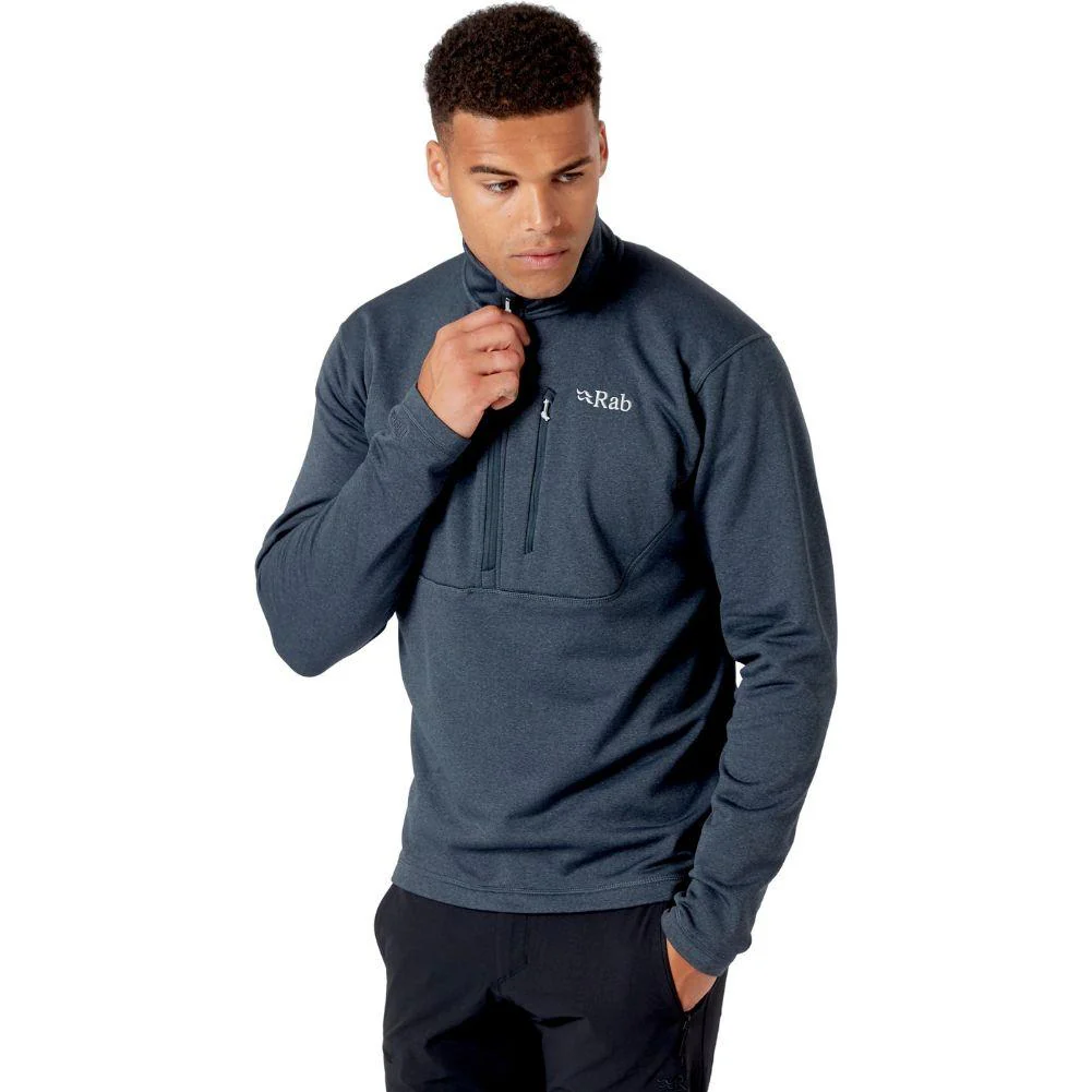 Rab Mens Geon Pull-On (Black/Steel Marl) - Image 5