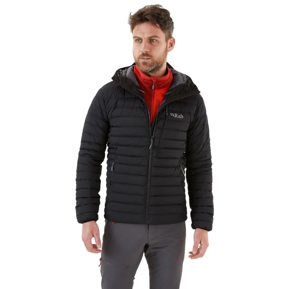 Rab Men's Infinity Microlight Down Jacket (Black)