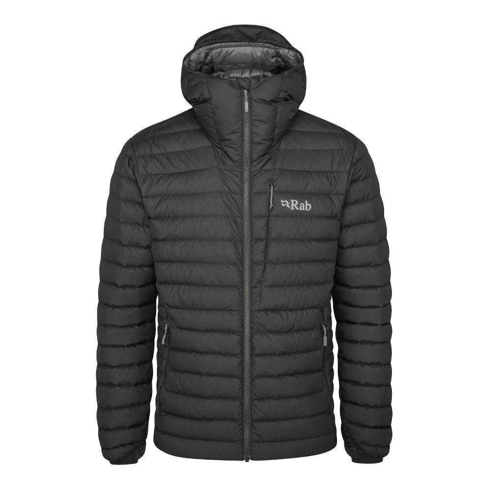 Rab Men's Infinity Microlight Down Jacket (Black) - Image 2