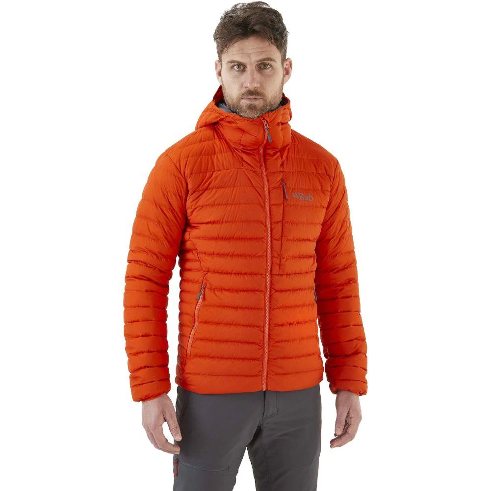 Rab Mens Infinity Microlight Jacket - Large (Firecracker) - Image 3