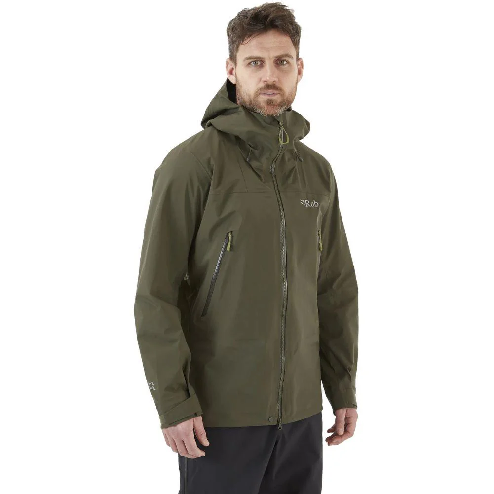 Rab Mens Kangri GTX Jacket (Army) - Image 4