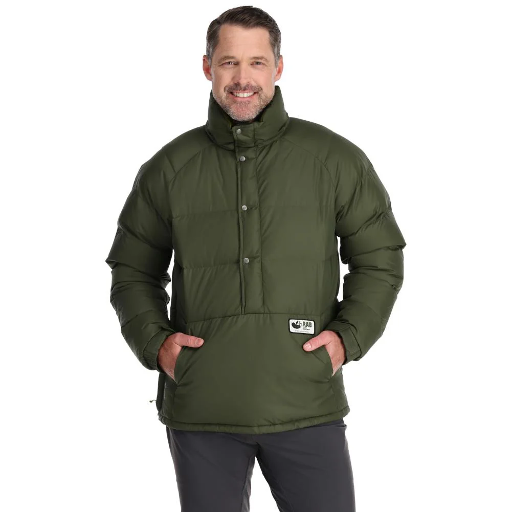 Rab Mens Kinder Smock Down Jacket (Army) - Image 2