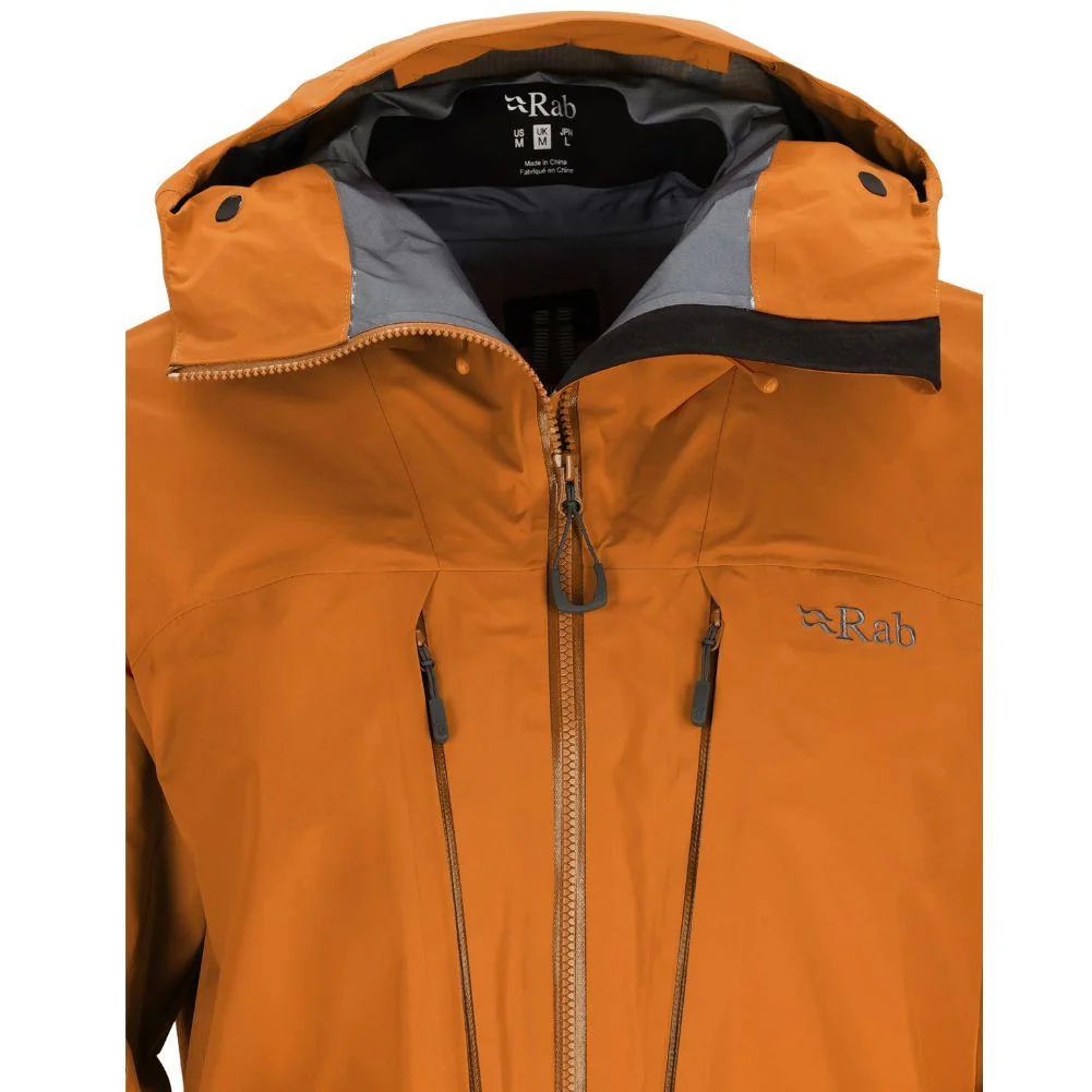 Rab Mens Latok Alpine Gore-Tex Jacket (Marmalade) - Image 9