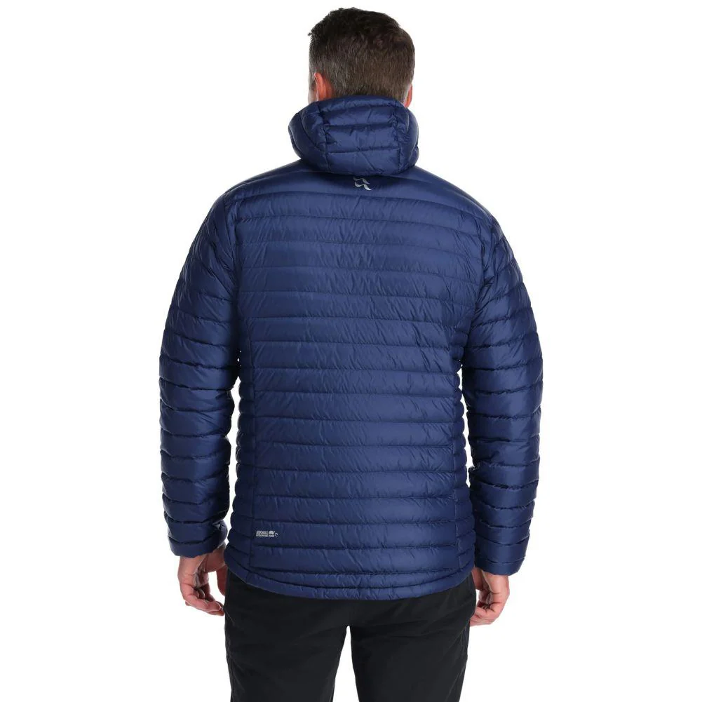 Rab Men's Microlight Alpine Down Jacket (Deep Ink/Marmalade) - Image 3