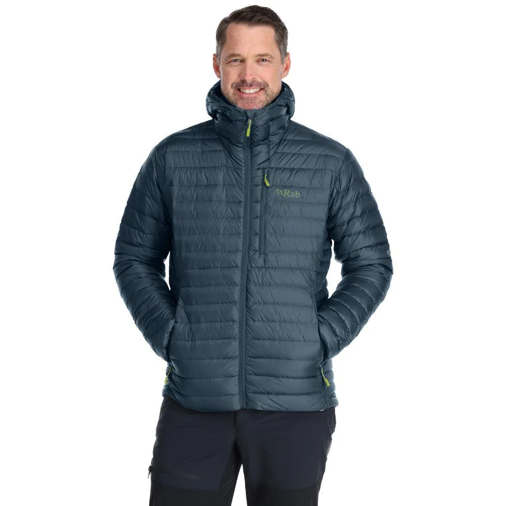 Rab Men's Microlight Alpine Down Jacket (Orion Blue) - Image 4