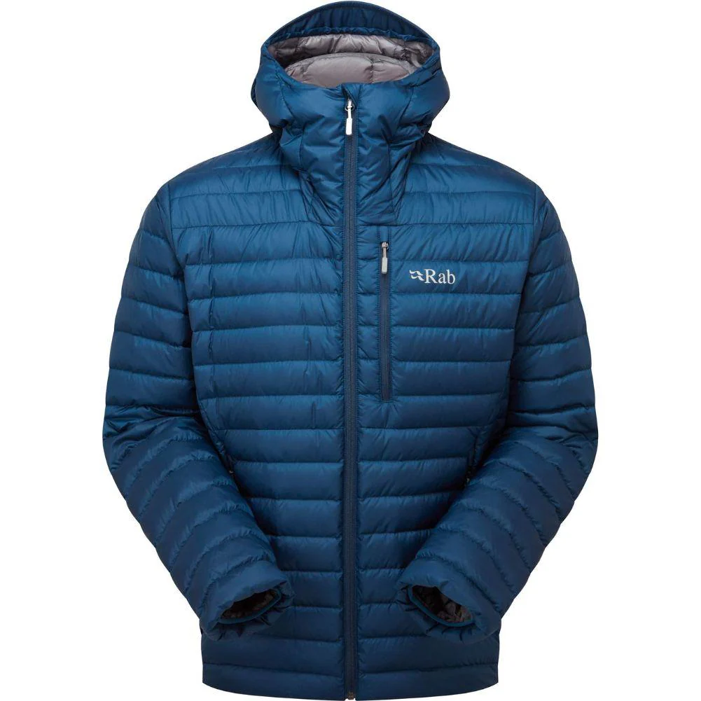 Rab Men's Microlight Alpine Down Jacket (Tempest Blue) - Image 6