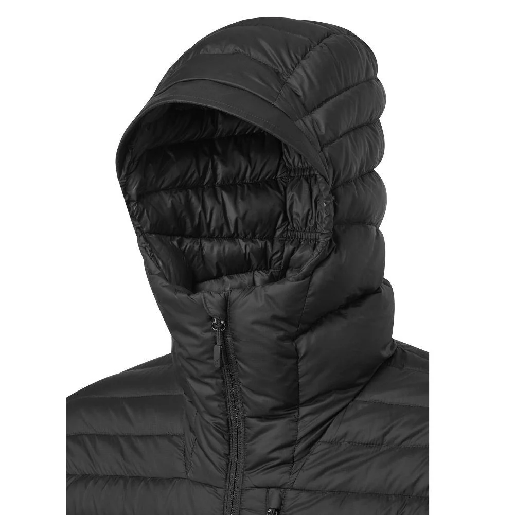 Rab Men's Microlight Alpine Recycled Down Jacket (Black) - Image 4