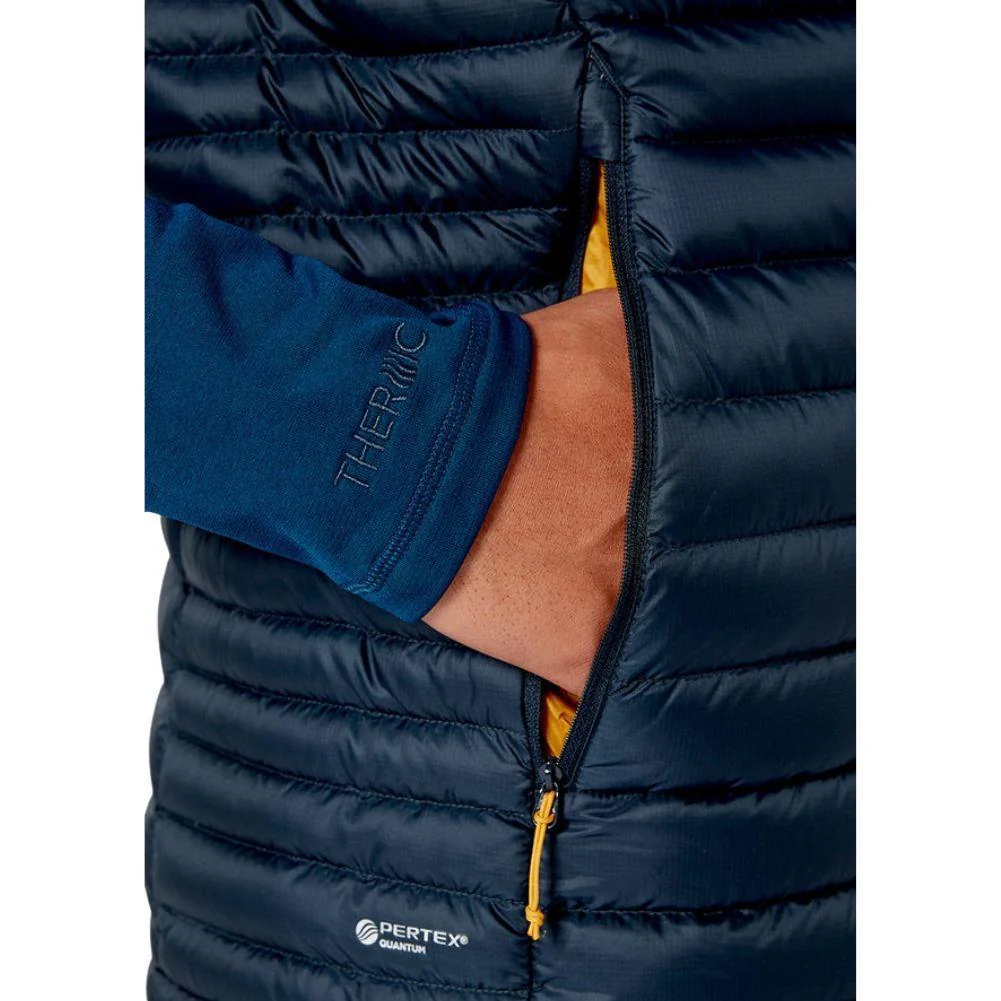 Rab Men's Microlight Down Vest (Beluga) - Image 3