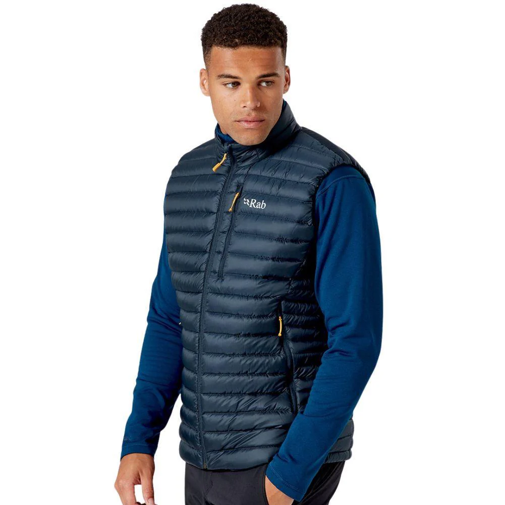 Rab Men's Microlight Down Vest (Beluga) - Image 8