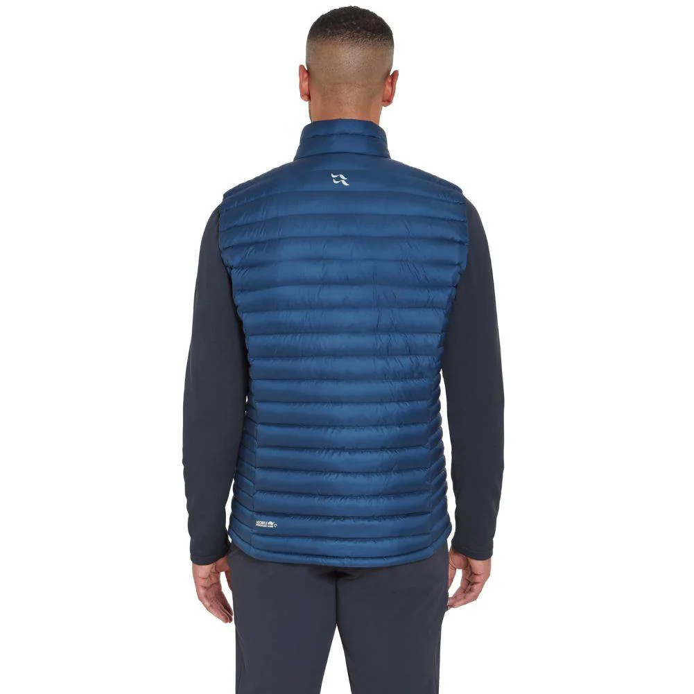 Rab Men's Microlight Down Vest (Tempest Blue) - Image 4