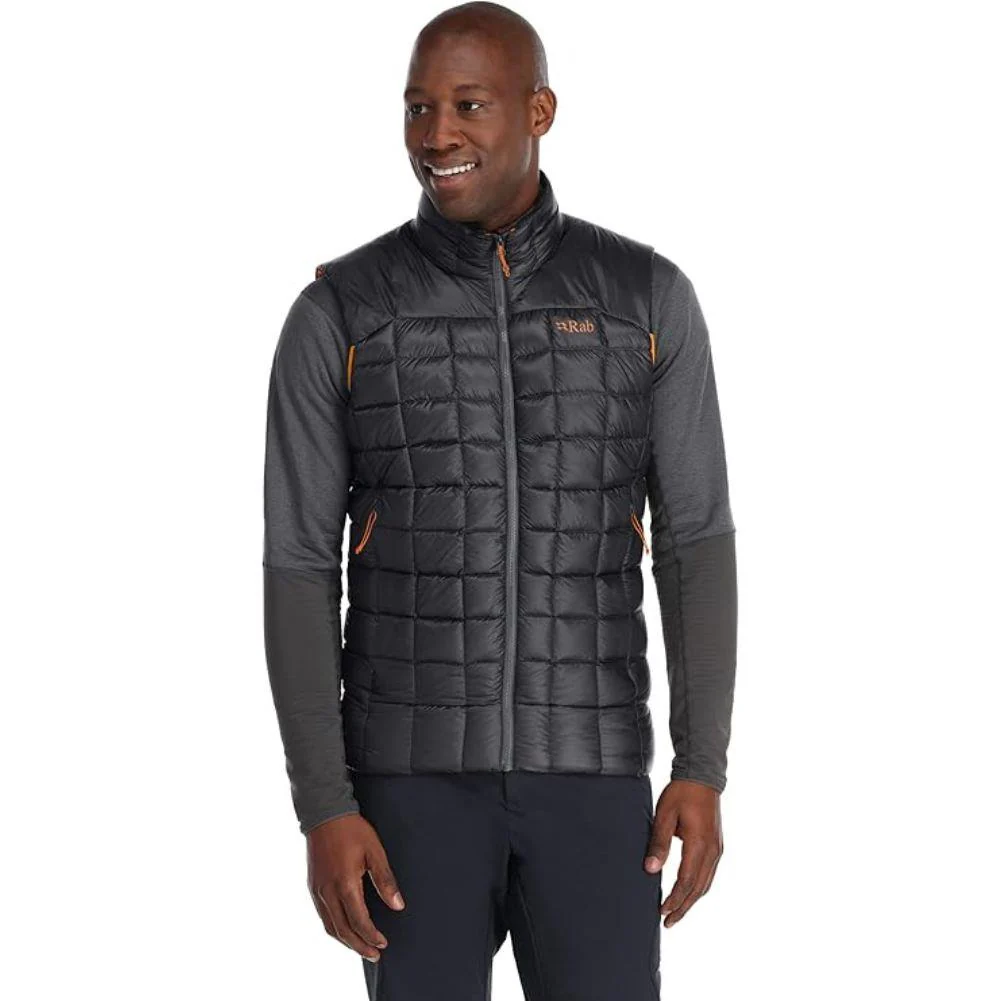 Rab Men's Mythic Down Vest (Black) - Image 2