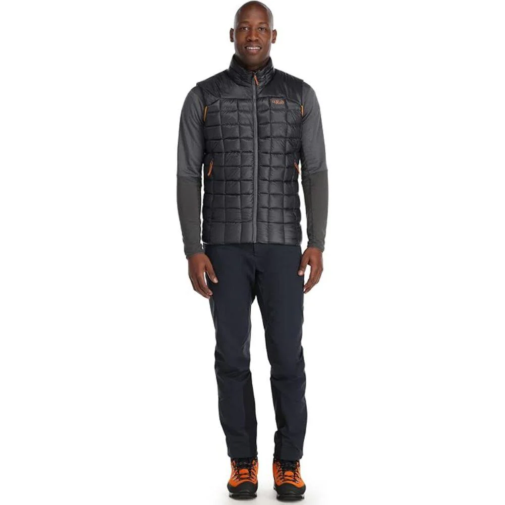 Rab Men's Mythic Down Vest (Black) - Image 4