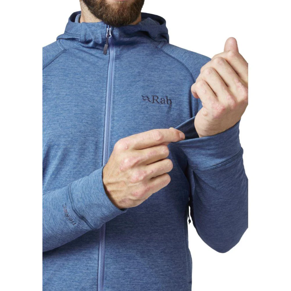 Rab Men's Nexus Full Zip Hoody (Denim) - Image 4