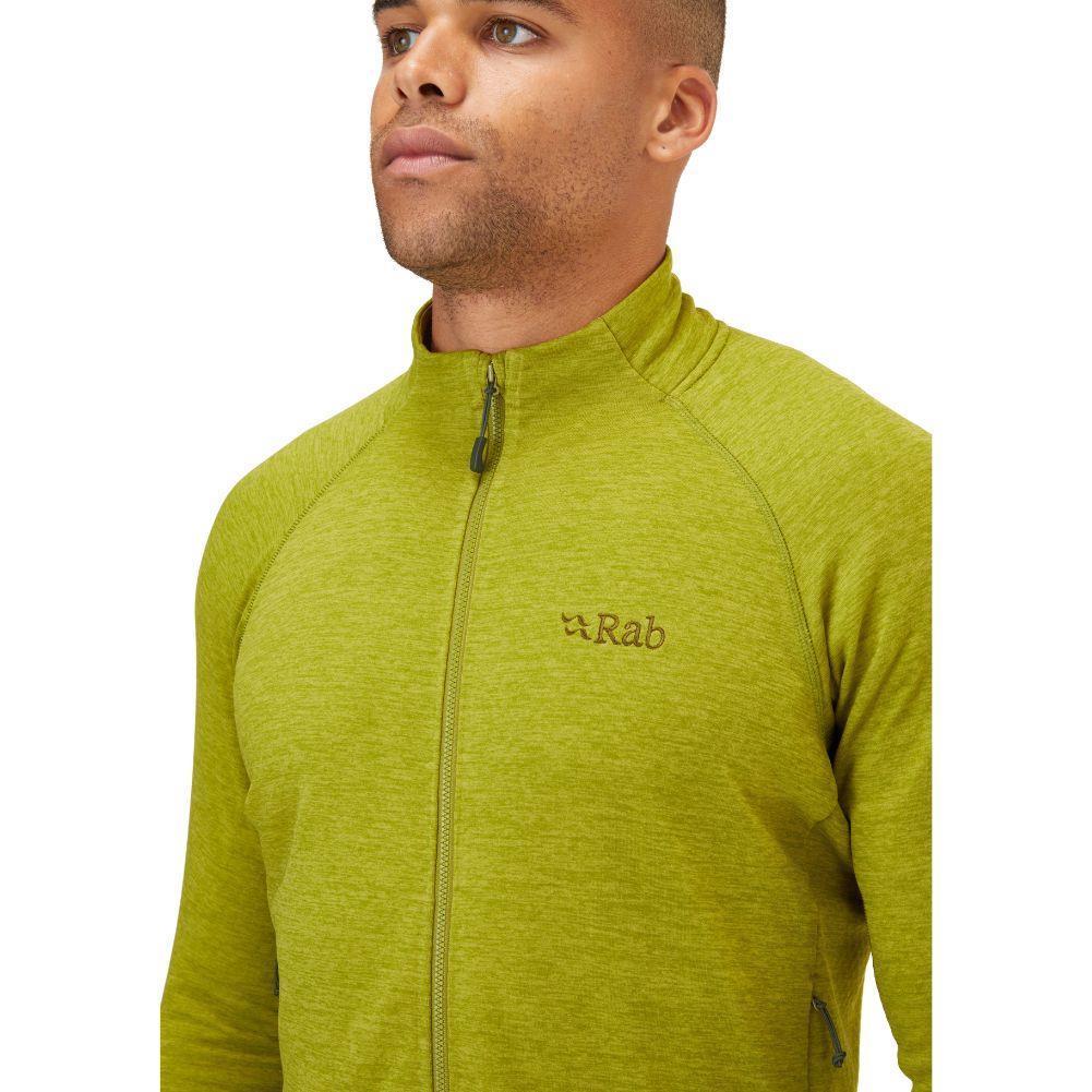 Rab Men's Nexus Full-Zip Stretch Fleece (Aspen Green) - Image 3