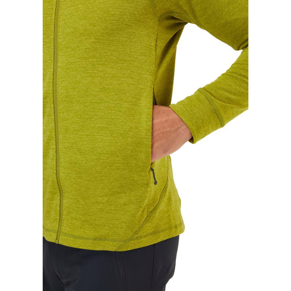 Rab Men's Nexus Full-Zip Stretch Fleece (Aspen Green) - Image 5
