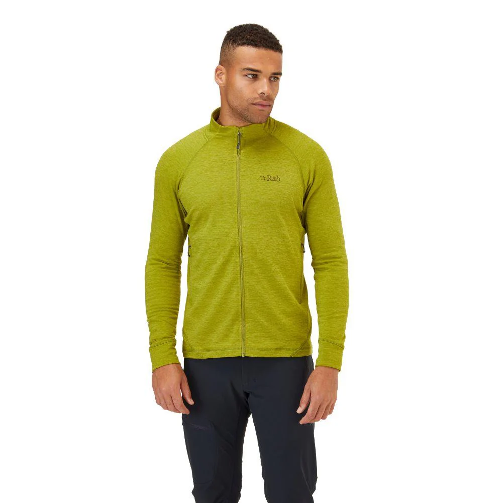 Rab Men's Nexus Full-Zip Stretch Fleece (Aspen Green) - Image 8