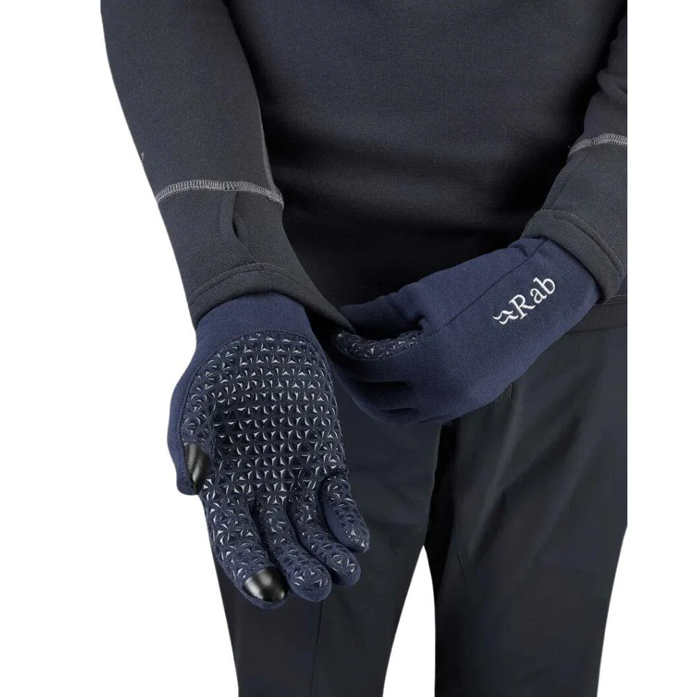 Rab Men's Power Stretch Contact Grip Glove (Deep Ink) - Image 4