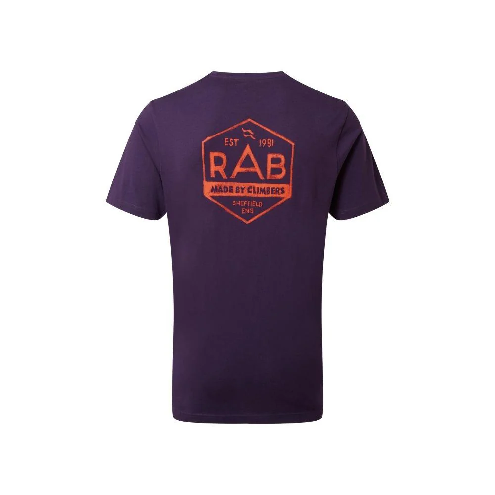 Rab Men's Stance Hex Tee (Purple Quartz) - Image 2