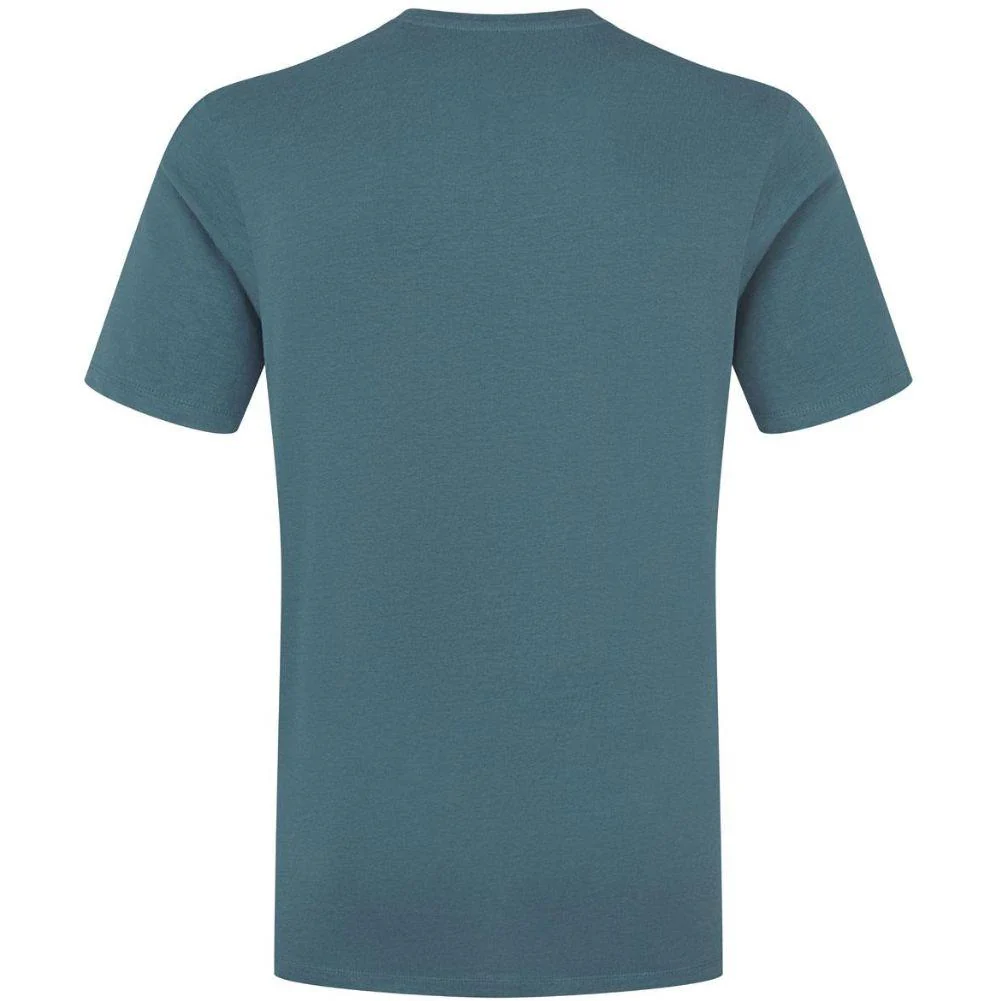 Rab Men's Stance Mountain Organic Cotton Tee (Orion Blue) - Image 6