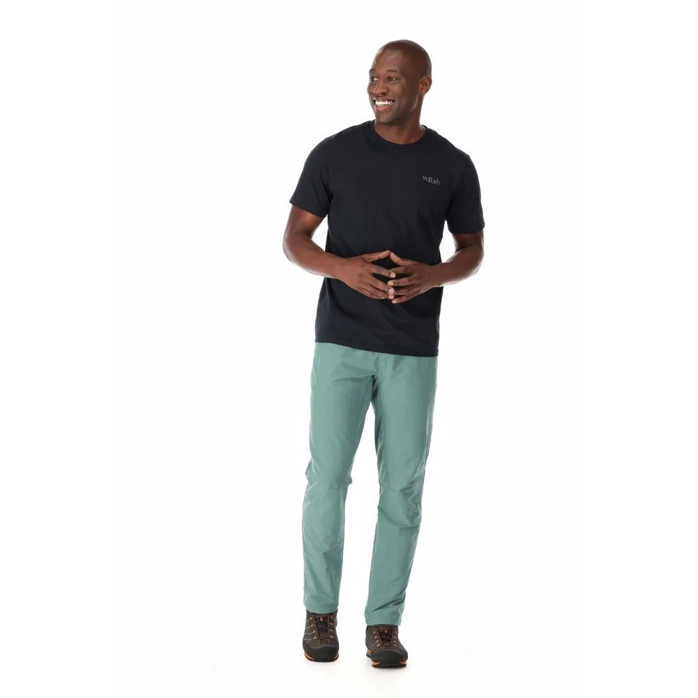 Rab Men's Stance Mountain Peak Tee (Beluga) - Image 4