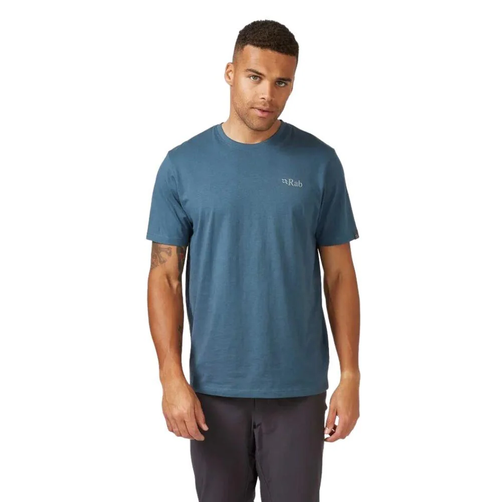 RAB Men's Stance Mountain Peak Tee (Orion Blue) - Image 3