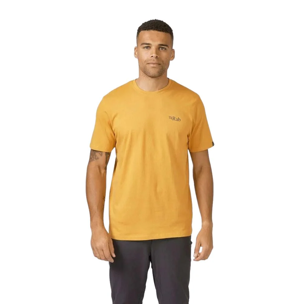 Rab Men's Stance Mountain Peak Tee (Sahara) - Image 3